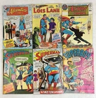 Vintage Lot Of 6: DC Comics Superman Superboy Supergirl Lois Lane 1969-70