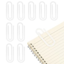 10Pack Acrylic Paper Clip, 3.15 x 2.76 Inch Heart Shape Blank Sublimation, Clear