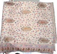 Pashmina New in Pink, Purple, Gold and Ivory
