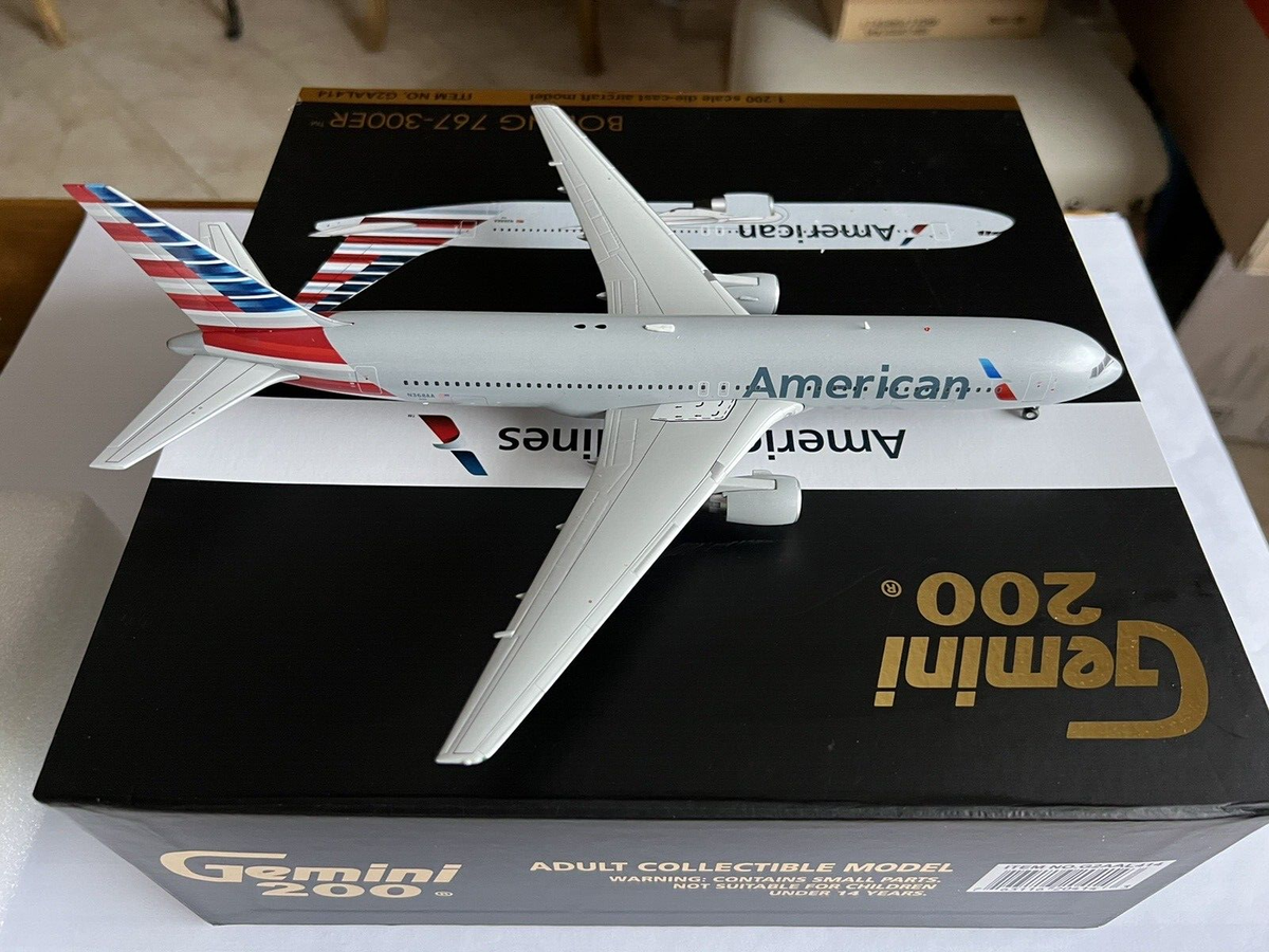 [Gemini Jets] 1/200 アメリカン航空 B767-300ER 767-300ER 1:200 Diecast Model - GeminiJets GJ-G2UAL893 - $111.95