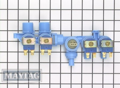 #ad New Genuine OEM Whirlpool Washer Washing Machine Water Valve WP22002437 $153.03