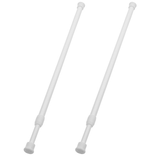 2 Pcs Spring Extension Adjustable Rod Telescopic Rods for Curtains - Picture 9 of 12