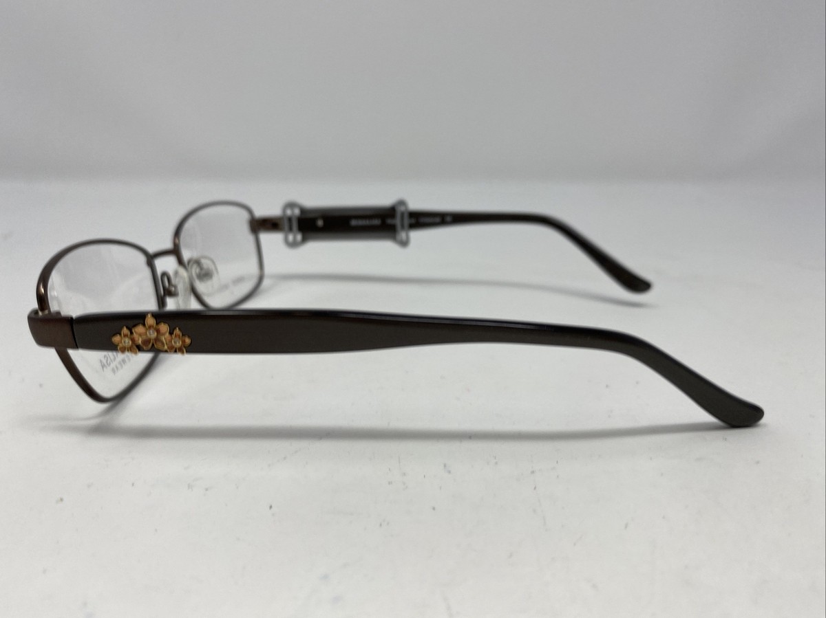 Mona Lisa Eyewear Japan M8822 C3 Mocha 54-16-138 Brown Eyeglasses