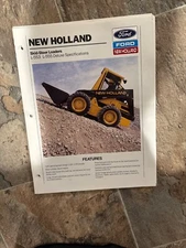 New Holland L-553 L-555 Deluxe Skid Steer Loader Brochure FCCA ver2