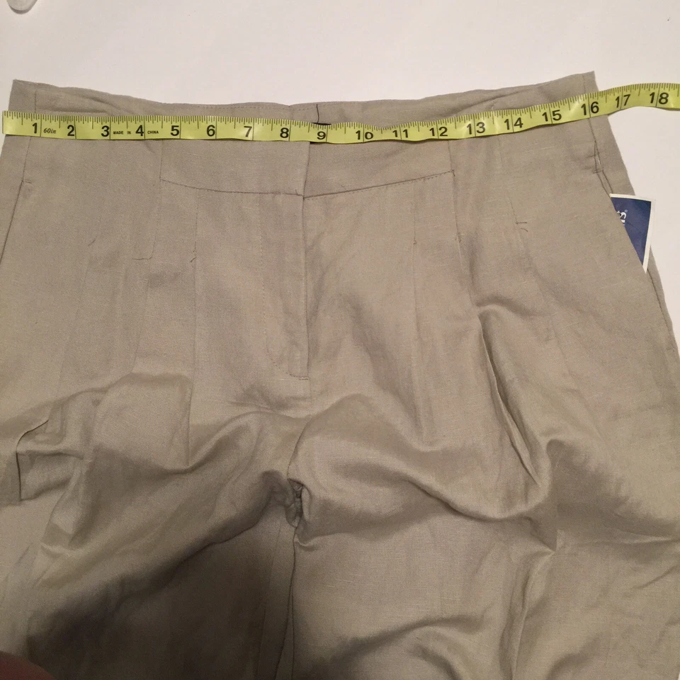 GUC Premise Studio женщин льняной смеси 8 прямой платье брюки - Изображение 3 из 4