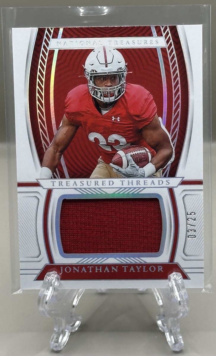 Jonathan Taylor 2023 Panini National Treasures Treasured