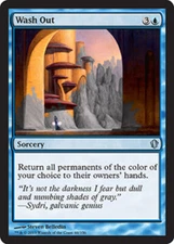 1 x Wash Out - Commander 2013 - Light Play - MTG