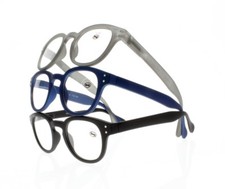 Multi-Color Men Oval Retro Classic Reader Reading Glasses 1.00 4.00 New