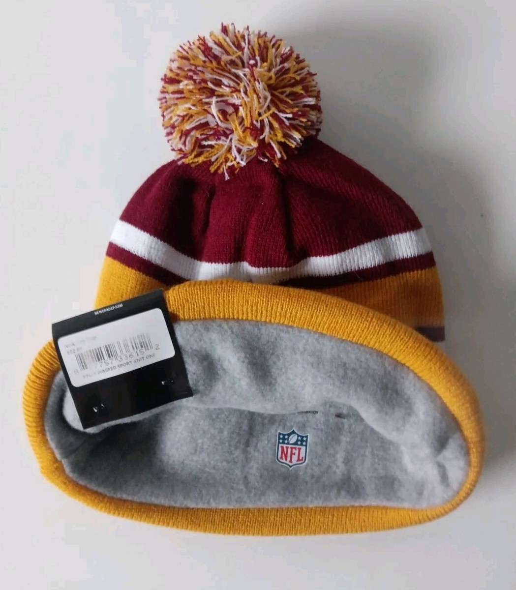 帽子 [0] WASHINGTON REDSKINS NFL BEANIE WASHINGTON REDSKINS NFL FOOTBALL NEW ERA KNIT BEANIE 3-TONE