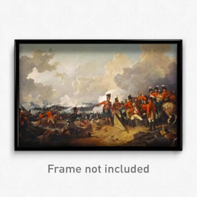 Philip James de Loutherbourg - The Battle of Alexandria, 21 March 1801 Print Art