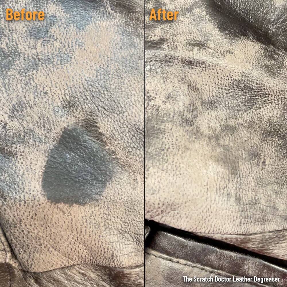 Leather Degreaser 50ml Paste Removes Cleans Grease Oil and Stains from