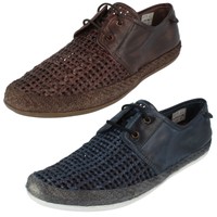 Mens Base London Casual Lace Up Shoes Tent Mens Base London Casual Lace Up Shoes Tent