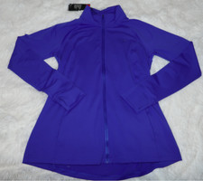 Under Armour Women's Running Fitted Jacket Royal Blue 1306160 584 Size Medium