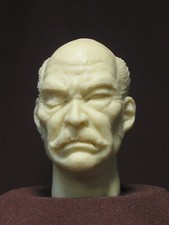 A-47 CUSTOM RESIN SAMURAY UNPAINTED HEAD SCULPT Action figures 1/6