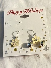 JEWELRY- Earrings- Snowflakes and Bells