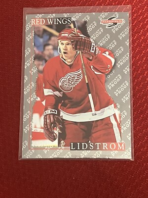 Nicklas Lidstrom *Rare Card* 1995-96 Score Black Ice Artists Proof #51 (NM/MT)