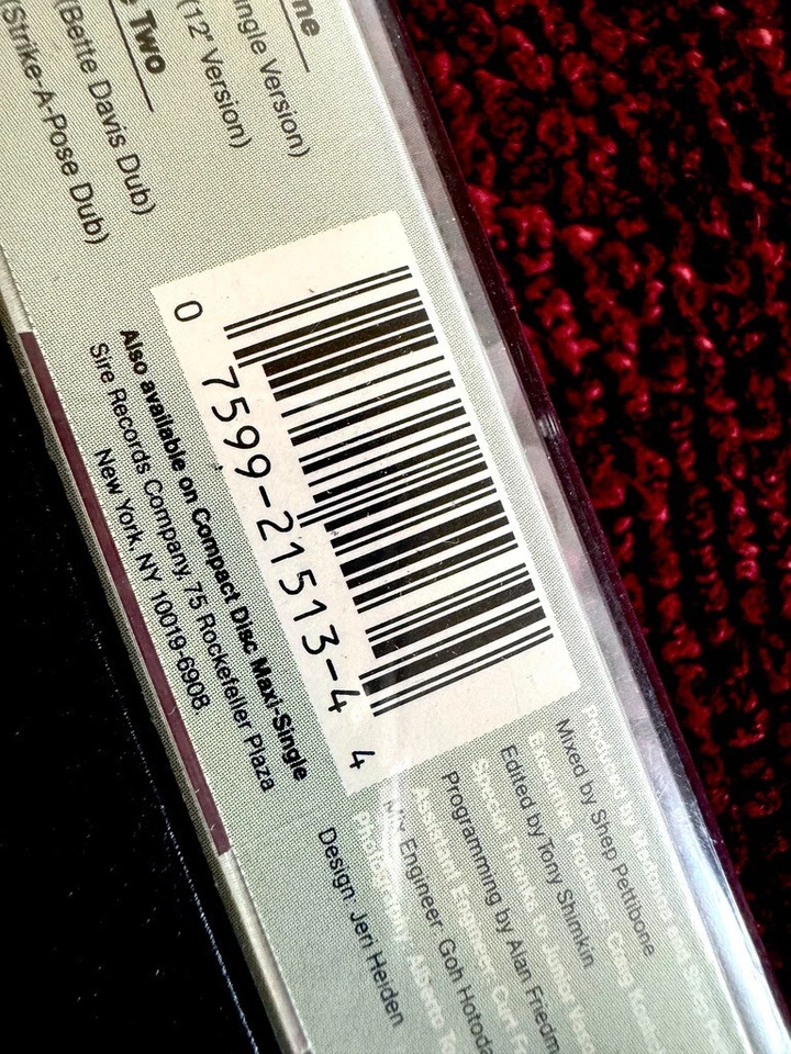 MADONNA VOUGE CASSETTE TAPE SEALED MINT MAXI DANCE MUSIC SINGLE PROMO MIXES OOP - Image 4 of 4