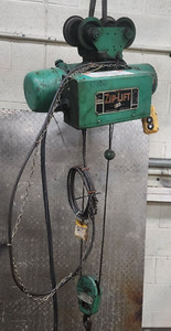 P&H Zip-LIft Wire Rope Hoist 1/2 Ton AA2 230/460 20 foot lift & Pendant