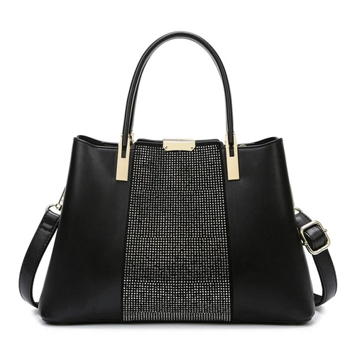 Women's Large Travel Shopping Bag Purse PU leather Handbag Tote Shoulder Bag - Bild 6 von 7