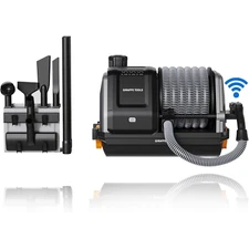 Giraffe Tools 20Kpa Cordless Wet Dry Vacuum Cleaner 30FT Hose--Remote Control