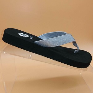 yellow box sandals silver