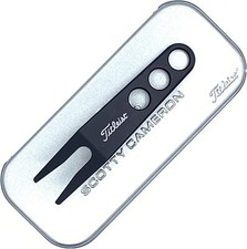 Scotty Cameron Black NEW Authentic Titleist Divot Repair Tool Collector Tin