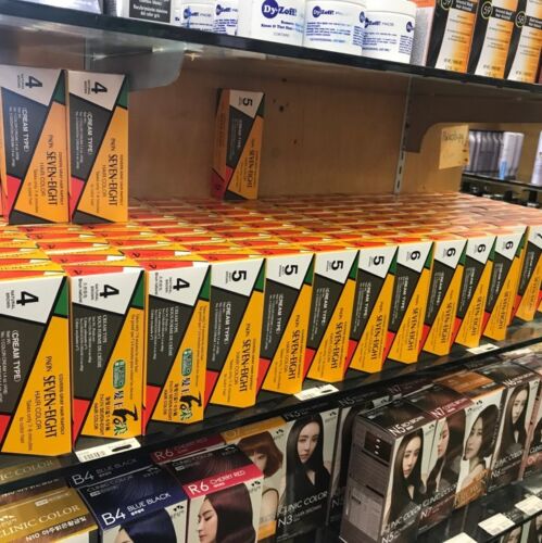 PAON SEVEN EIGHT HAIR COLOR CREAM TYPE BRAND NEW # 4,5,6,7 - Picture 2 of 6