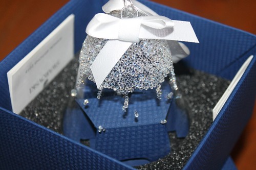 Campana de Navidad grande Swarovski 2016 árbol adorno 5221235 retirado - Imagen 5 de 6