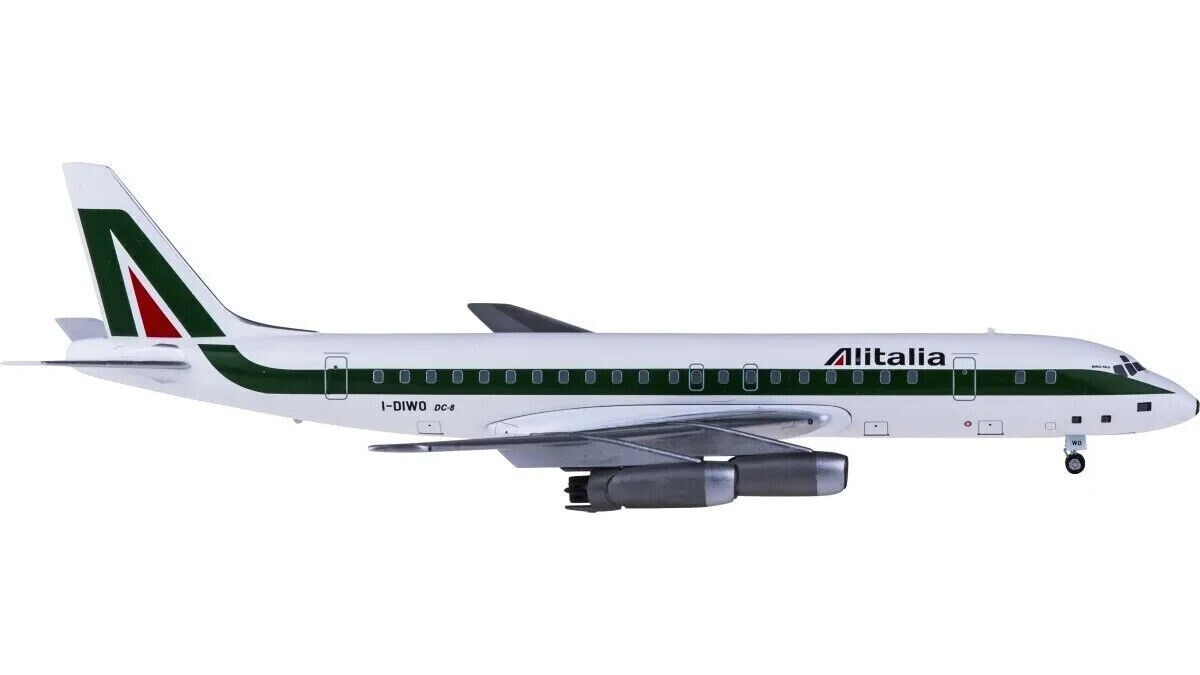 航空機・ヘリコプター ALITALIA McDonnell Douglas DC-8-62 1/200 Alitalia Mcdonnell Douglas DC-8-62H I-Diwn 1:200 Inflight200