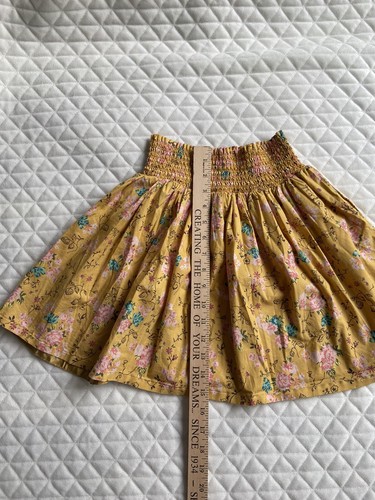 Matilda Jane skirt Friends Forever size 10 yellow floral Whimsical Cottage Core - Picture 8 of 11