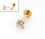 thumbnail 7  - Push Pin ThreadLess Gold Tone Jewelry Nose Earring Tragus Helix Rings 18G 16G