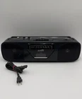Sony CFS-201 Boombox AM/FM Radio Cassette Recorder – Radio Works – Cord READ