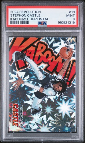 Stephon Castle #19 2024 Panini Revolution Kaboom Horizontal card