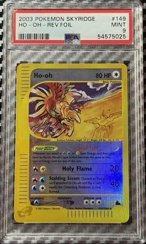 Ho-oh graded PSA 9 for sale on eBay