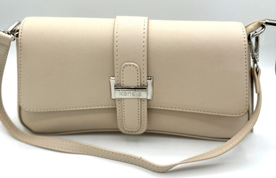 Kenzie Beige Crossbody Purse
