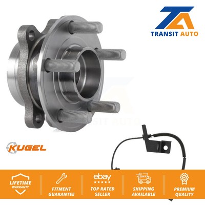 Front Wheel Hub Bearing And ABS Sensor Kit For Ford Edge Lincoln Nautilus MKX