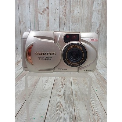 Olympus Camedia D-450 Zoom Digital Camera 1.3 MP TESTED Good Condition