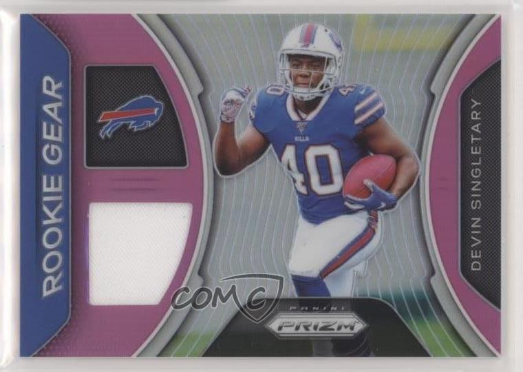 2019 Panini Prizm Rookie Gear Pink Devin Singletary #RG-DE 0d1w