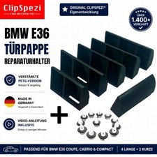 BMW E36 Reperatuset Halter T�rverkleidung T�rpappe Coupe Cabrio +Clips verst�rkt