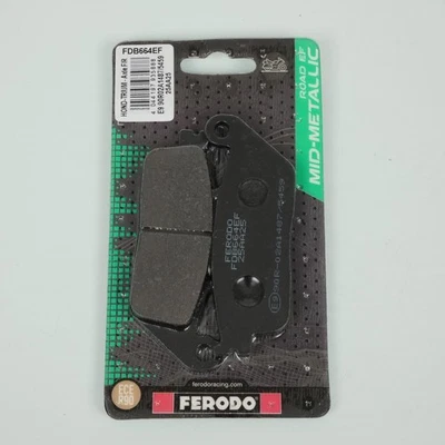 Plaquette de frein Ferodo pour Moto Honda 600 Cbr Fs Ft 1995 à 1996 AVG / AVD - Photo 1/3