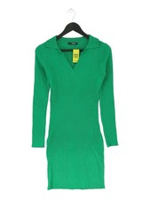 Quiz Bodycon Midi Dress L in Green