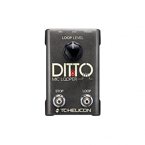 【服&音楽】TC HELICON DITTO MIC LOOPER TC Helicon DITTO MIC LOOPER Easy to Use Two-Button Looper