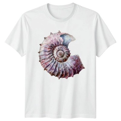 Nautilus Shell T-Shirt Meeresbiologie Wildtiere Geburtstag Geschenk für Sie und Ihn