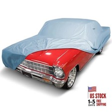 Premium Car Cover for 1962-1967 Chevy Nova 2-Door, 71. Nova 1962-1967 Sky Gray