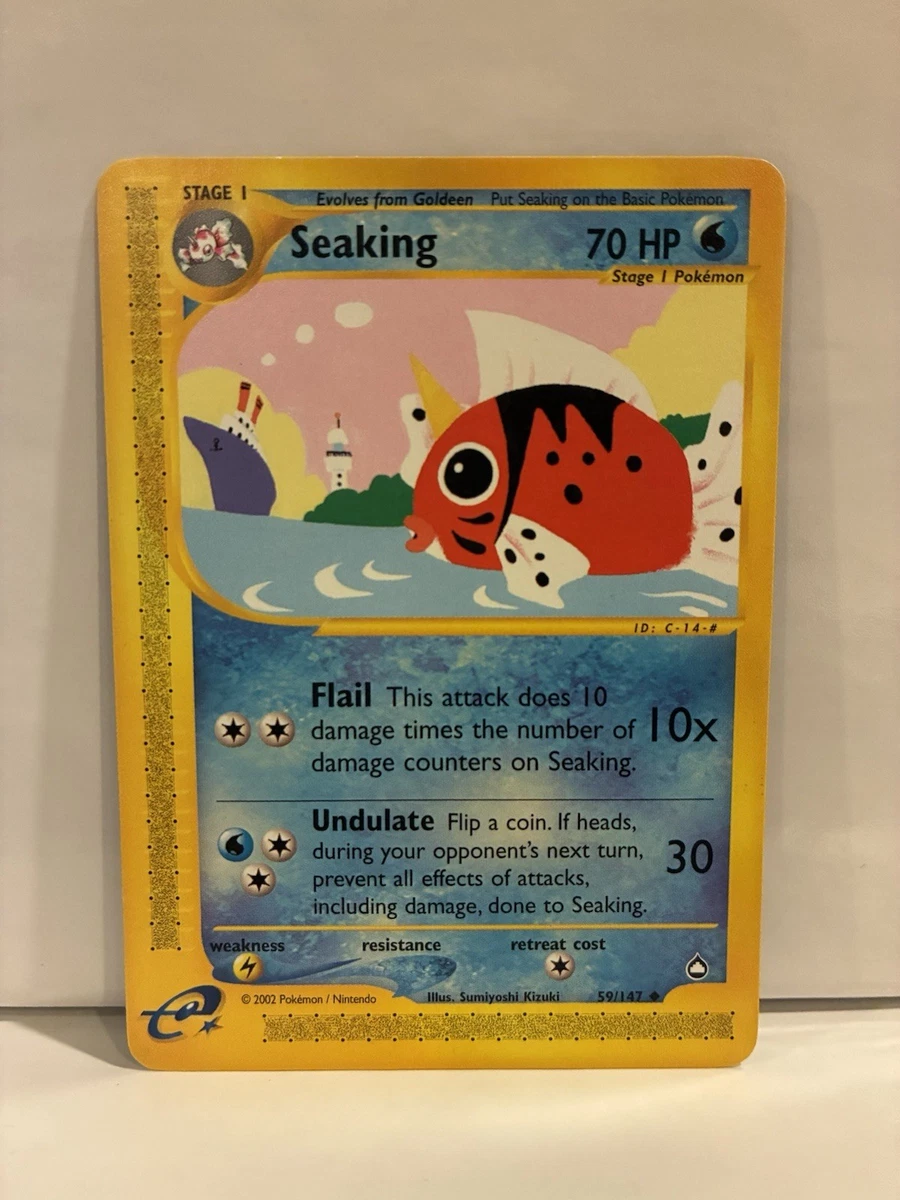 1995 seaking pokemon card value Pokemon Single Card NEO REVELATION (Unlimited)