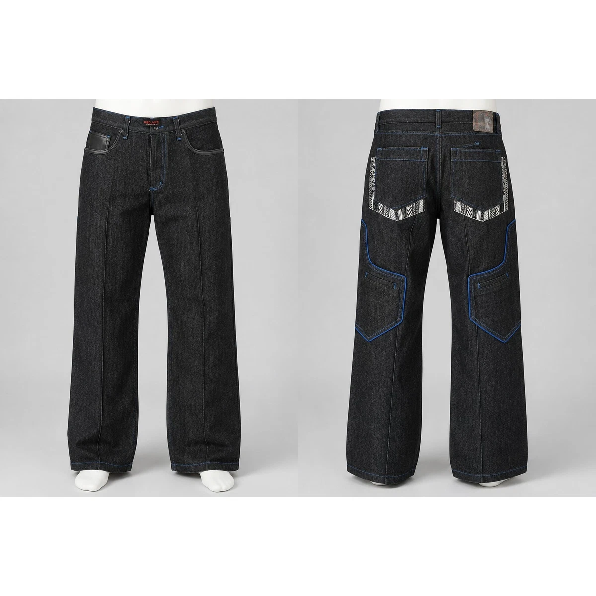 【激レア】【値下げ可】RED APE レッドエイプ ブラックバギーパンツ W52 Red Ape Jeans for Men for sale | eBay