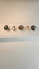 Five Large Sterling Silver Vintage Rings- No Reserve!