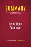 Businessnews Publishing | Summary: Republican Gomorrah | Taschenbuch | Englisch