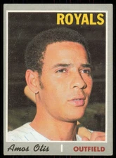 1970 TOPPS AMOS OTIS KANSAS CITY ROYALS #354 VG/EX