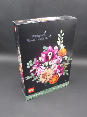 LEGO 10342 Pretty Pink Flower Bouquet Botanicals Blumenstrauß